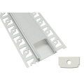 New anodized silver heat sink Architectural Gypsum Plaster led alu profile Ceiling Wall Aluminium Led Profile